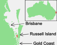 Where is Russell Island