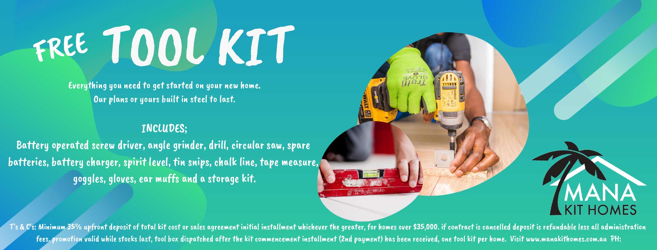 Free Tool Kit Promotion