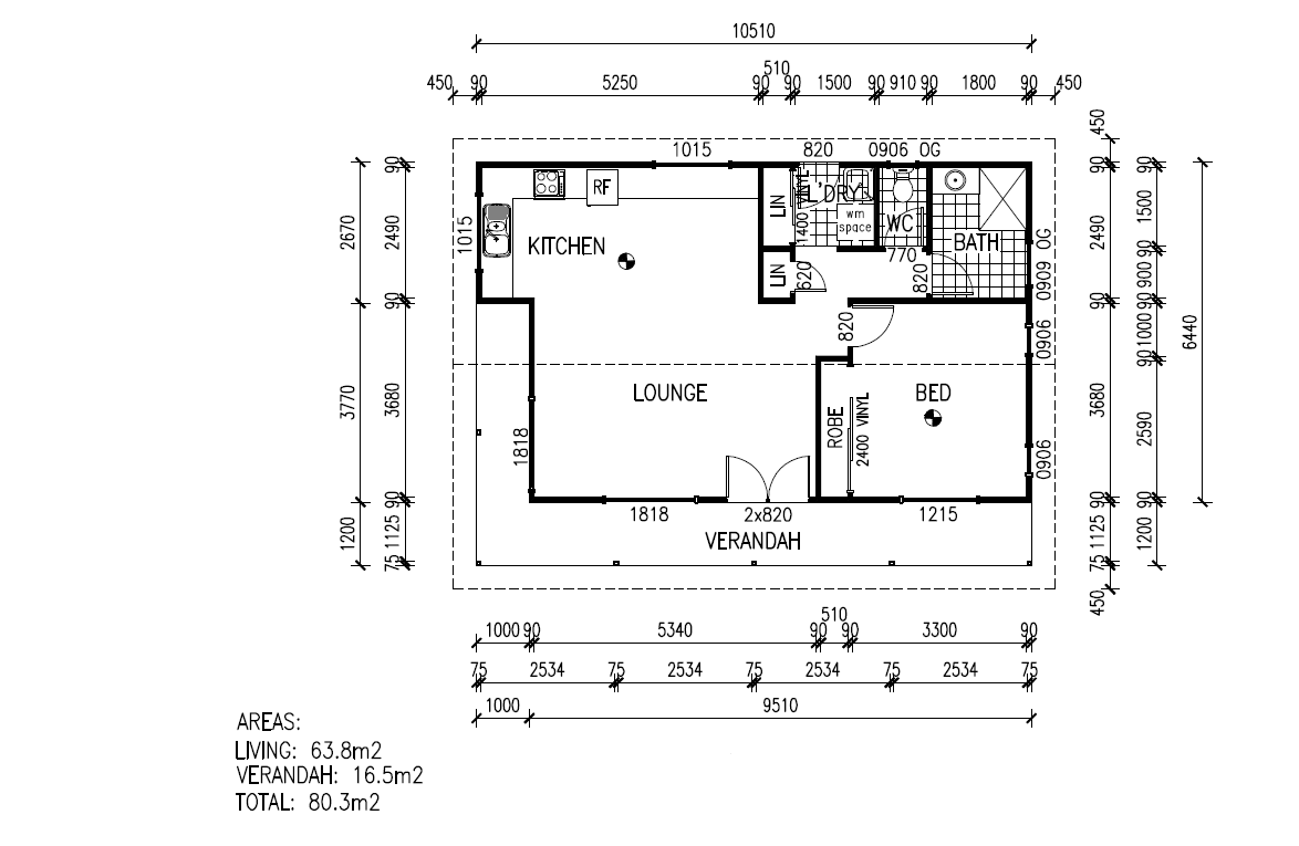 Weekender Floor Plan